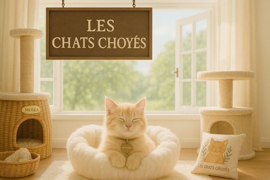 Coussin pour chat apaissant anti stress Les Chats Choyés