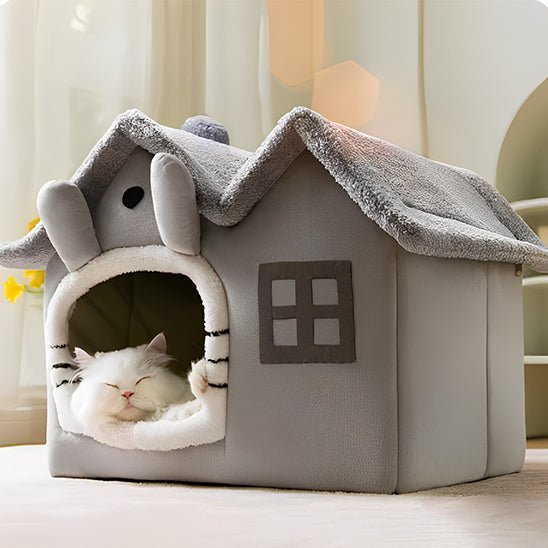 niche chat avec coussin pour chat amovible-Feliniche