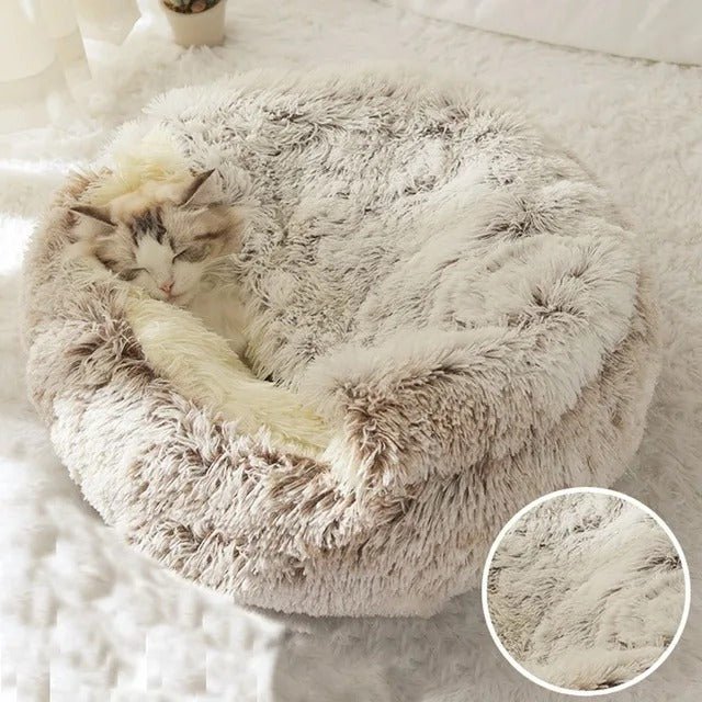 niche pour chat cozynest panier semi clos