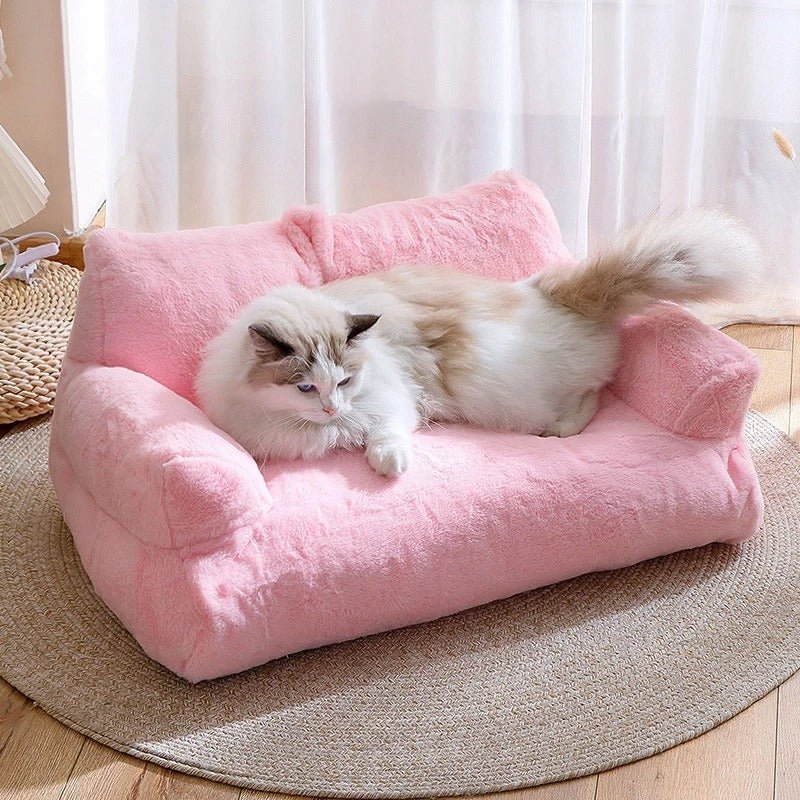 Canapé pour Chat Rose lit pour chat design