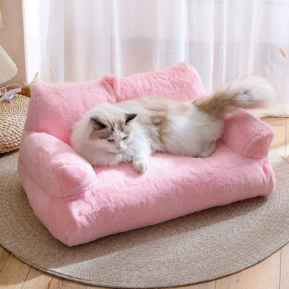 Canapé pour Chat Rose lit pour chat design