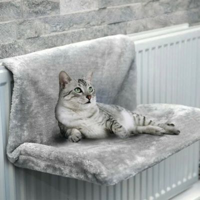 hamac pour chat radiateur Perchigri gris